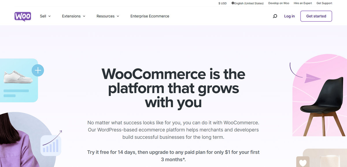WooCommerce - one of the largest ecommerce platforms in 2024

